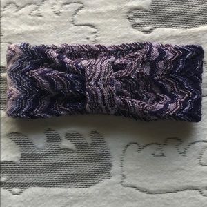 Missoni Purple Headband